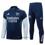 Chandal de Sudadera del Arsenal 25-26 Azul Gris
