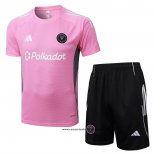 Chandal del Inter Miami 25-26 Manga Corta Rosa - Pantalon Corto