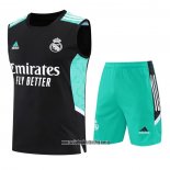 Chandal del Real Madrid 22-23 Sin Mangas Negro