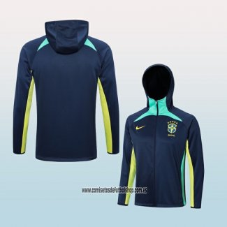 Chaqueta con Capucha del Brasil 22-23 Azul