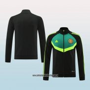 Chaqueta del Manchester United 24-25 Negro y Verde