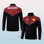 Chaqueta del Manchester United 25-26 Negro Rojo