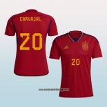 Jugador Primera Camiseta Espana Carvajal 2022