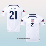 Jugador Primera Camiseta Estados Unidos Weah 2022