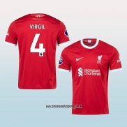 Jugador Primera Camiseta Liverpool Virgil 23-24