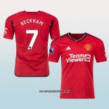 Jugador Primera Camiseta Manchester United Beckham 23-24