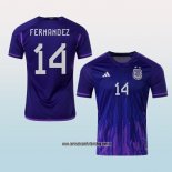 Jugador Segunda Camiseta Argentina Fernandez 2022