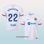 Jugador Segunda Camiseta Barcelona Gundogan 23-24