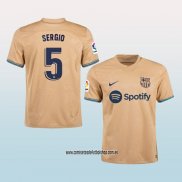 Jugador Segunda Camiseta Barcelona Sergio 22-23
