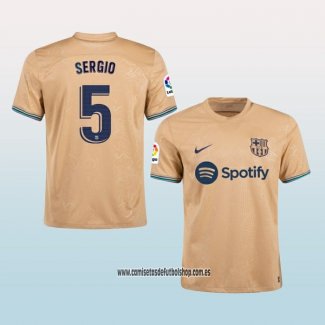 Jugador Segunda Camiseta Barcelona Sergio 22-23