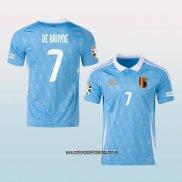 Jugador Segunda Camiseta Belgica De Bruyne 2024