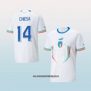 Jugador Segunda Camiseta Italia Chiesa 2022