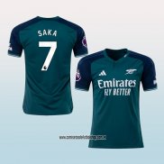 Jugador Tercera Camiseta Arsenal Saka 23-24