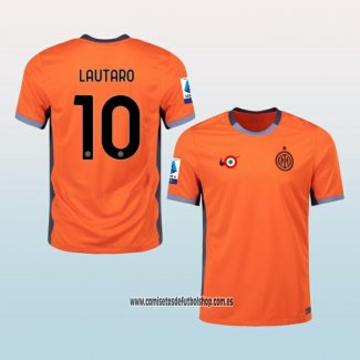 Jugador Tercera Camiseta Inter Milan Lautaro 23-24