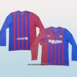 Primera Camiseta Barcelona 21-22 Manga Larga