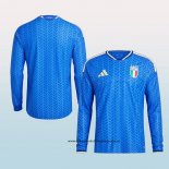 Primera Camiseta Italia 2026 Manga Larga