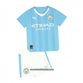 Primera Camiseta Manchester City Nino 23-24