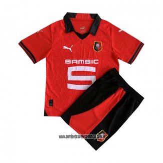 Primera Camiseta Stade Rennais Nino 23-24