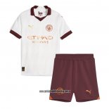 Segunda Camiseta Manchester City Nino 23-24