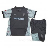 Segunda Camiseta Sporting de Gijon Nino 24-25