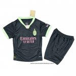 Tercera Camiseta AC Milan Nino 24-25