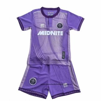 Tercera Camiseta Sheffield United Nino 25-26
