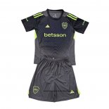 Camiseta Boca Juniors Portero Nino 2025 Negro