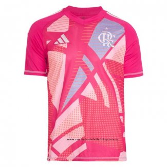 Camiseta Flamengo Portero 2025 Rosa Tailandia