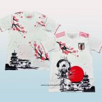 Camiseta Japon Anime Aamurai 24-25 Blanco Tailandia