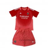 Camiseta Real Madrid Portero Nino 25-26 Naranja