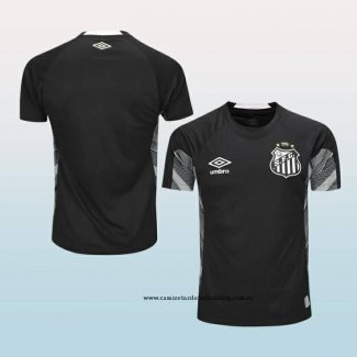 Camiseta Santos Portero 2025 Negro Tailandia