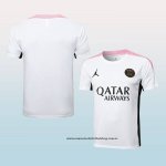 Camiseta de Entrenamiento Paris Saint-Germain Jordan 24-25 Blanco