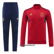 Chandal de Chaqueta del Ajax 22-23 Rojo