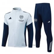 Chandal de Chaqueta del Arsenal Nino 25-26 Gris