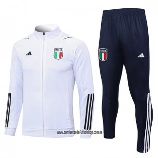 Chandal de Chaqueta del Italia Nino 23-24 Blanco