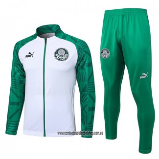 Chandal de Chaqueta del Palmeiras 23-24 Blanco