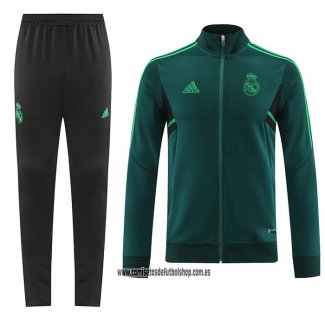 Chandal de Chaqueta del Real Madrid 22-23 Verde