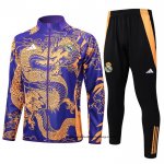 Chandal de Chaqueta del Real Madrid Dragon 24-25 Purpura
