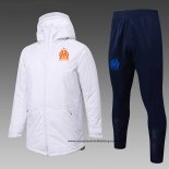 Chandal de Invierno del Olympique Marsella 25-26 Blanco Naranja