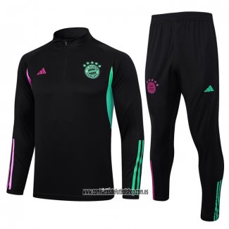 Chandal de Sudadera del Bayern Munich 23-24 Negro