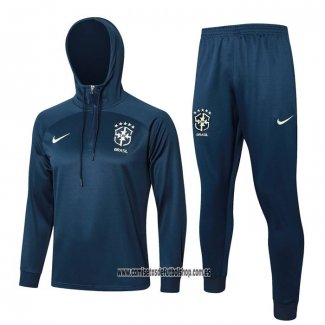 Chandal de Sudadera del Brasil 23-24 Azul