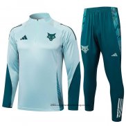 Chandal de Sudadera del Cruzeiro 24-25 Verde