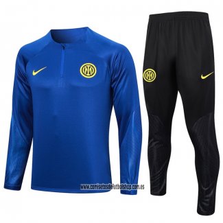 Chandal de Sudadera del Inter Milan 23-24 Azul