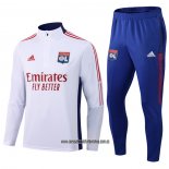Chandal de Sudadera del Lyon 21-22 Blanco