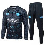 Chandal de Sudadera del Napoli Nino 25-26 Negro