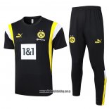 Chandal del Borussia Dortmund 23-24 Manga Corta Negro