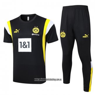 Chandal del Borussia Dortmund 23-24 Manga Corta Negro