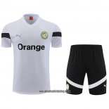 Chandal del Senegal 23-24 Manga Corta Blanco - Pantalon Corto