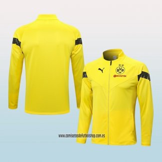 Chaqueta del Borussia Dortmund 22-23 Amarillo y Negro