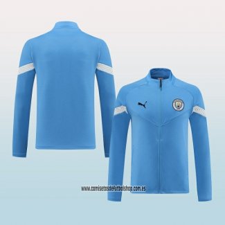 Chaqueta del Manchester City 22-23 Azul